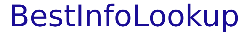BestInfoLookup